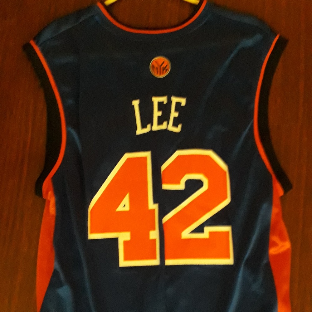 Mens Adidas New York Knicks David Lee #42 Jersey